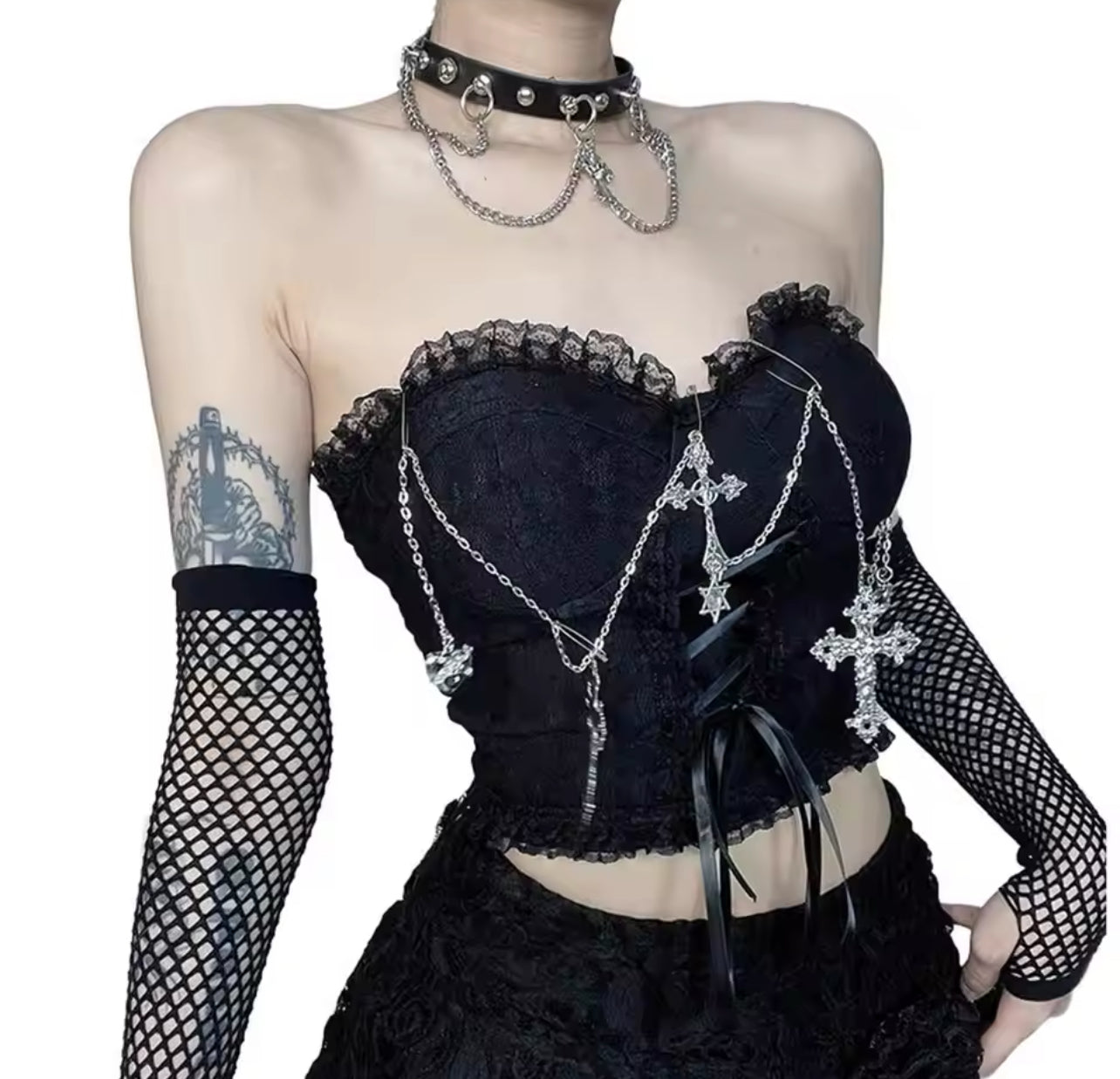 SILVER CROSS CORSET