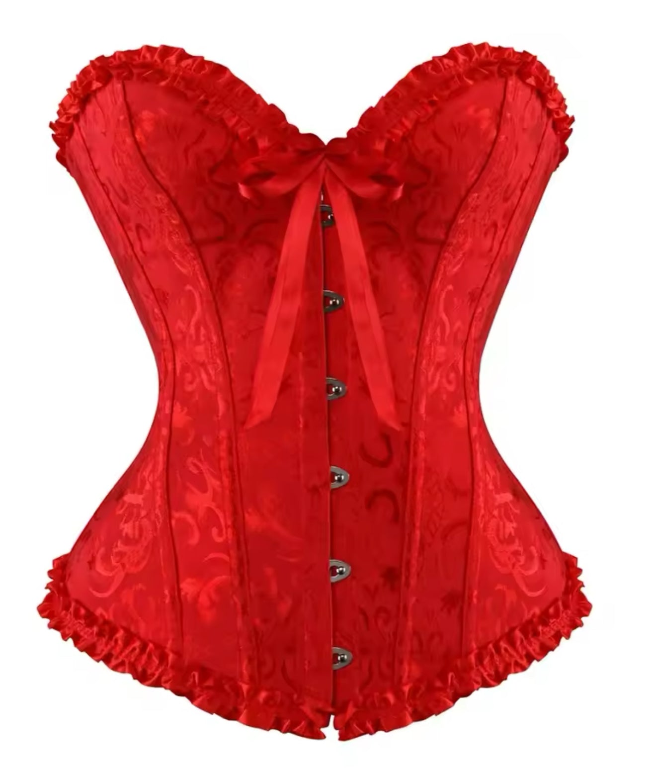 Button up Bow Corset