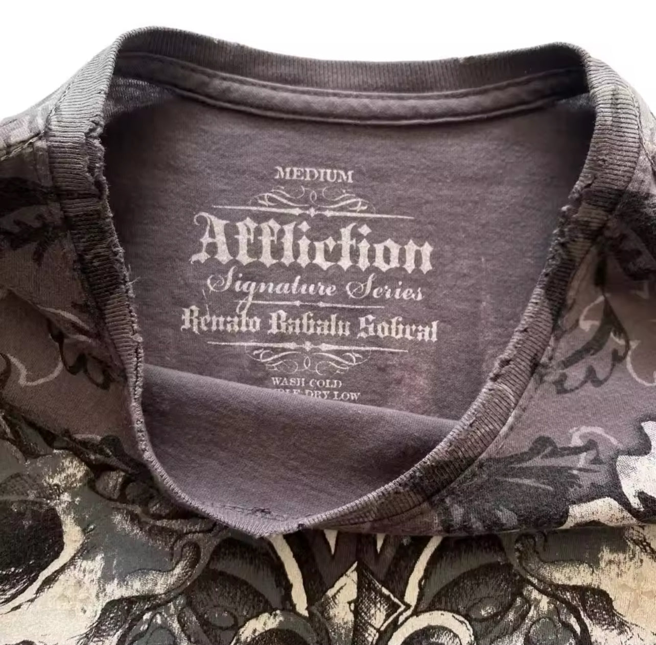 AFFLICTION GREY T-SHIRT