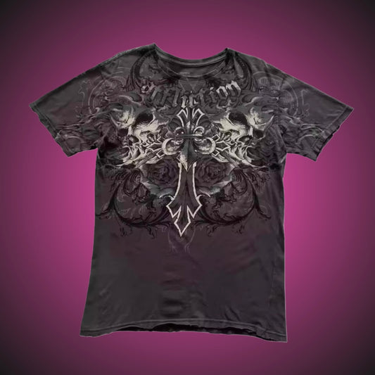 AFFLICTION GREY T-SHIRT