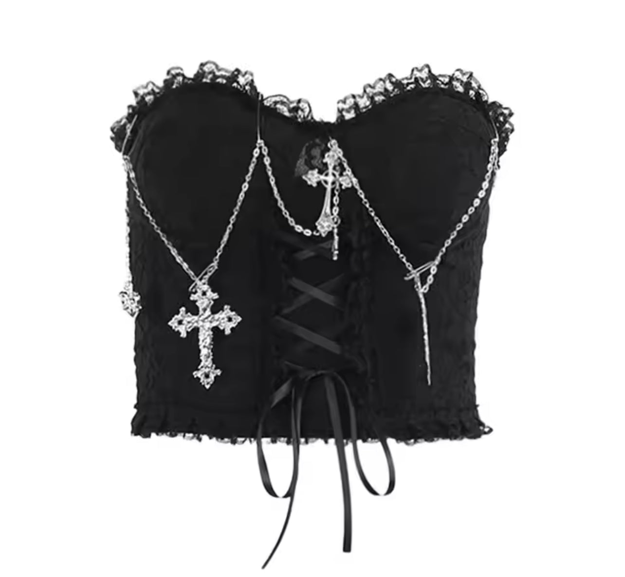 SILVER CROSS CORSET