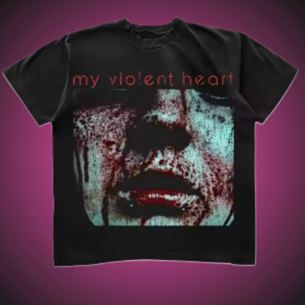 VIOLENT HEART TEE